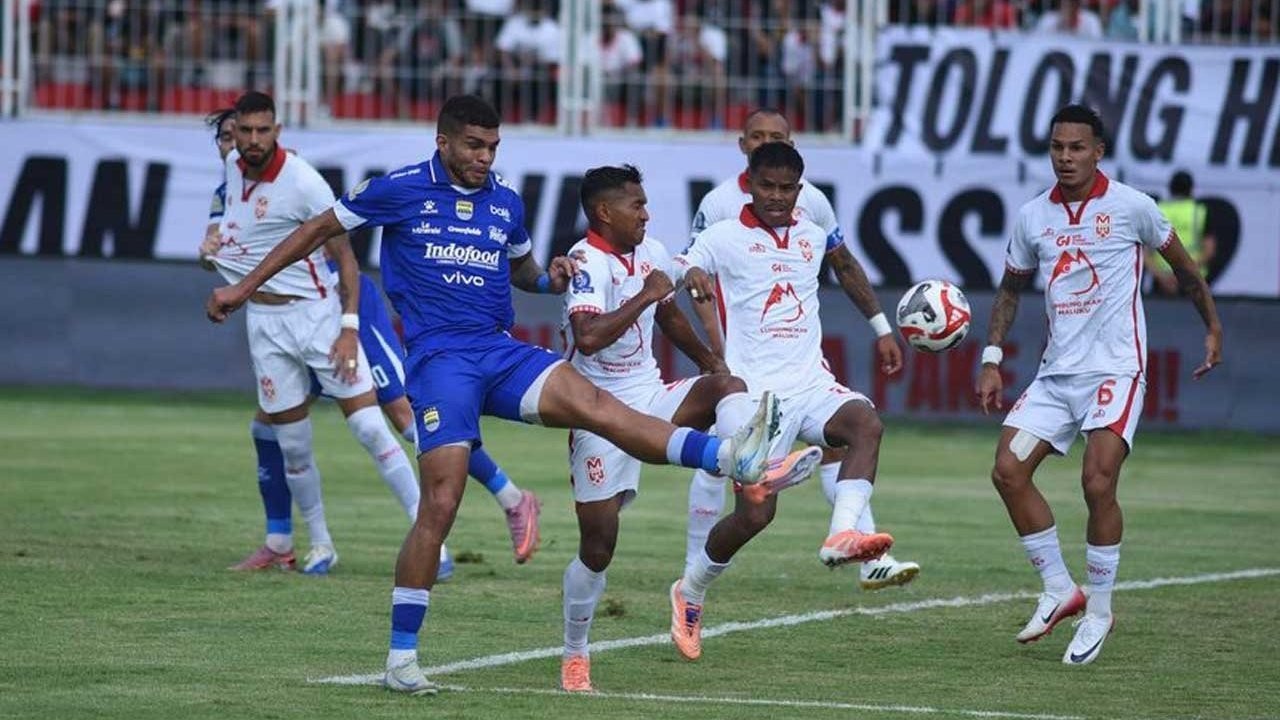 Hasil Malut United vs Persib: Kalah dan Dibobol Ciro Alves, Maung Bandung Gagal Geser Persija di Klasemen BRI Super League